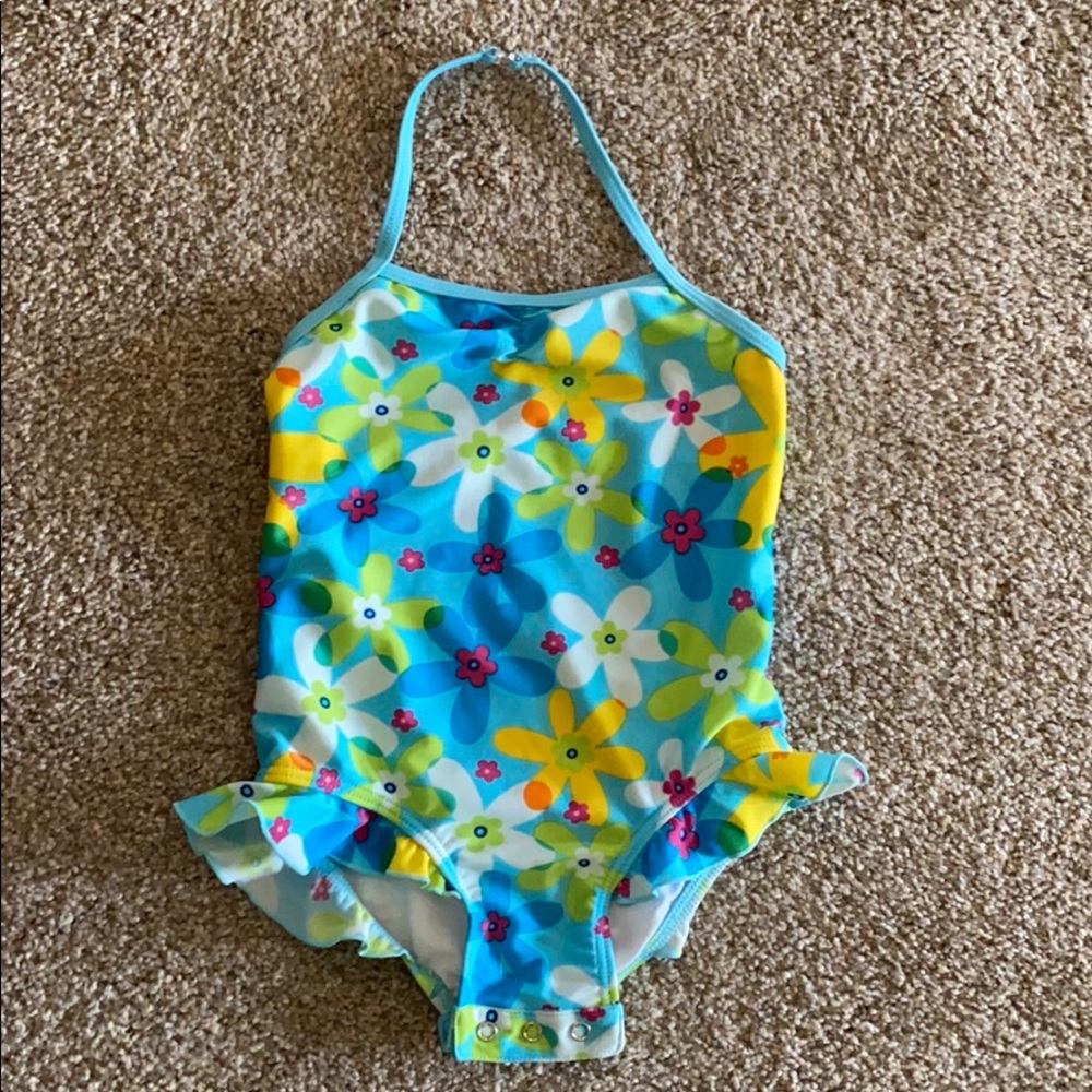 Toddler girl 3T Snap Me swimsuit